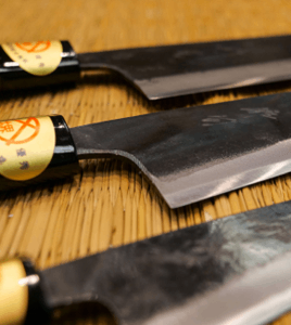 Blue Carbon Knife